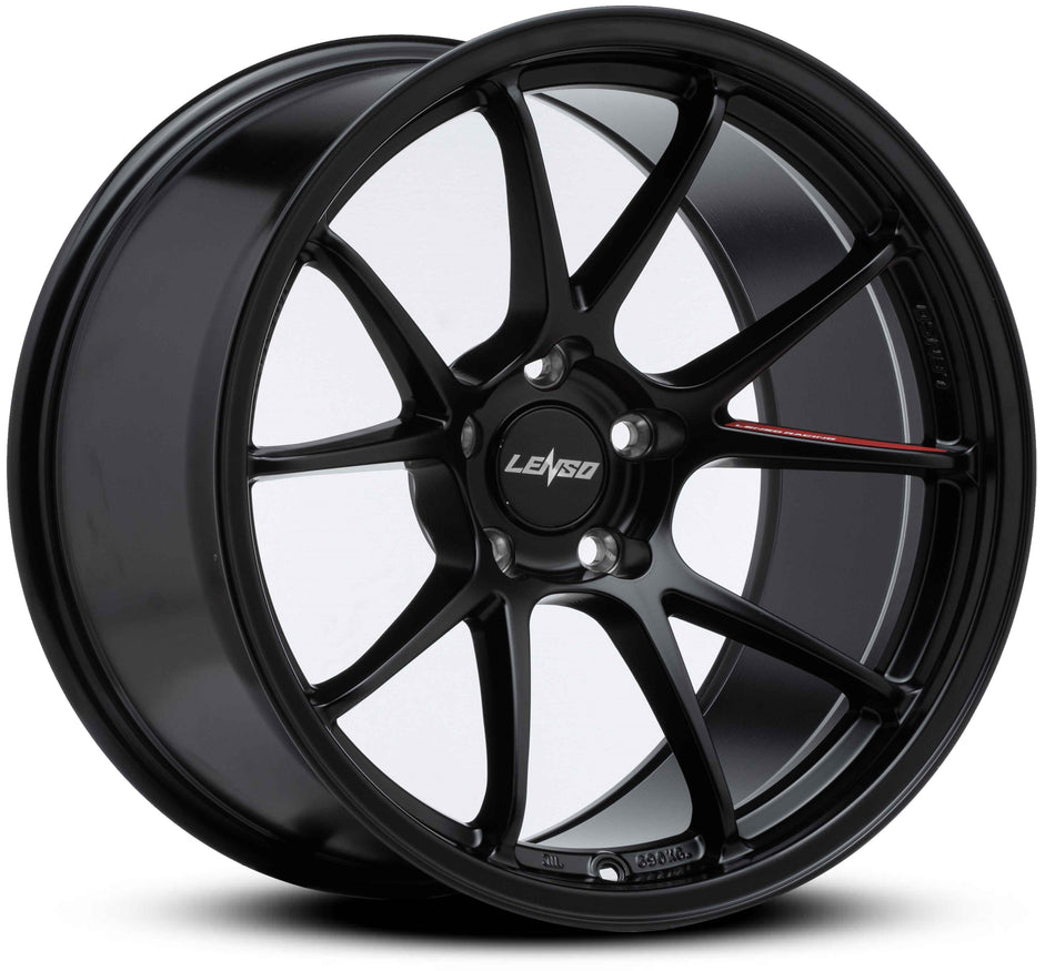 LENSO 95G | PROJECT-D | SATIN BLACK | 18x8.5 5x114 35