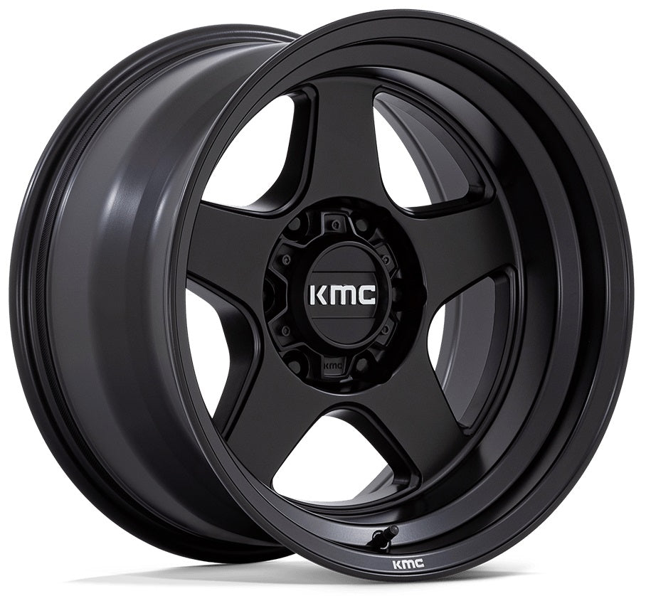 KMC KM728 | MATTE BLACK | 17x8.5 6x139 -10