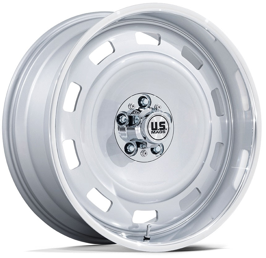 US MAGS UC143 | SCOTTSDALE | SILVER MACHINED LIP | 20x10 5x127 6