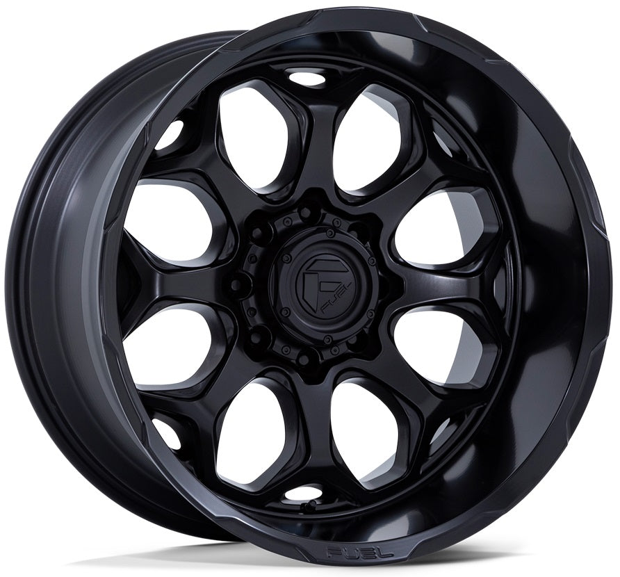 FUEL FC862 | MATTE BLACK | 20x9 5x127 1