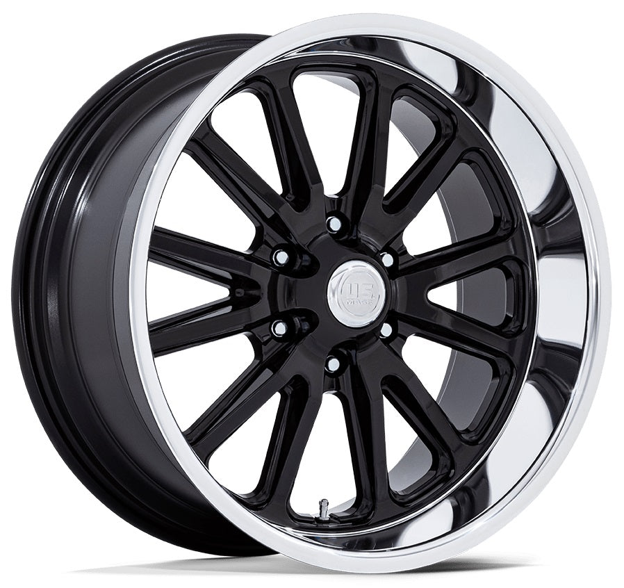 US MAGS UC145 | GLOSS BLACK DIAMOND CUT LIP | 20x8 6x139 1