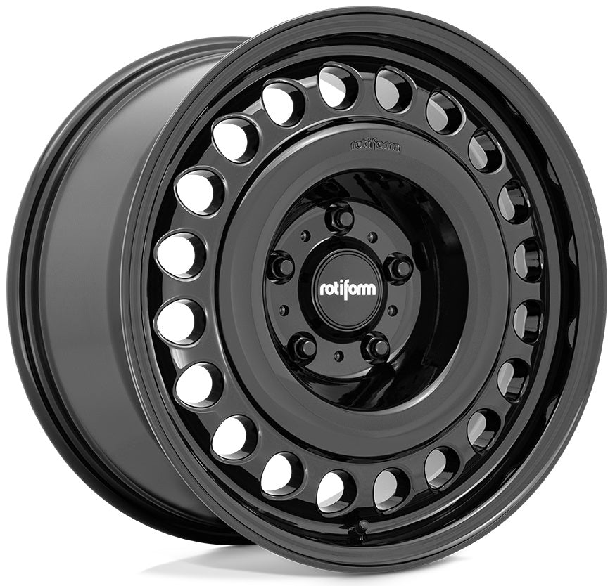 ROTIFORM R191 | GLOSS BLACK | 18x9 5x130 30