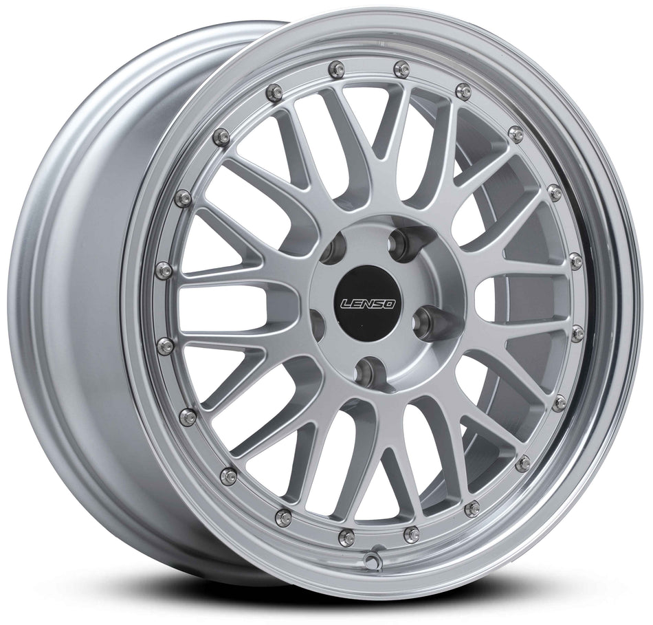 LENSO BLM | SILVER | 17x7.5 4x100 35