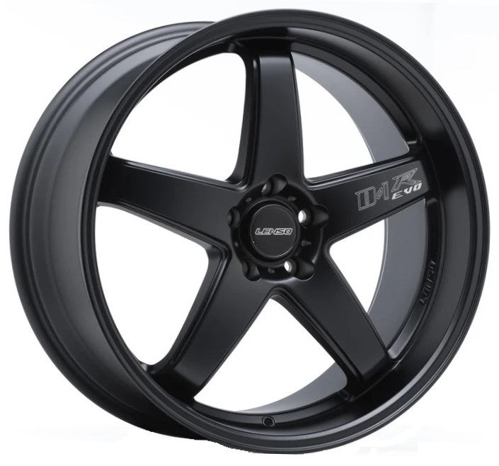 LENSO D1R | SATIN BLACK | 20x8.5 5x114 20
