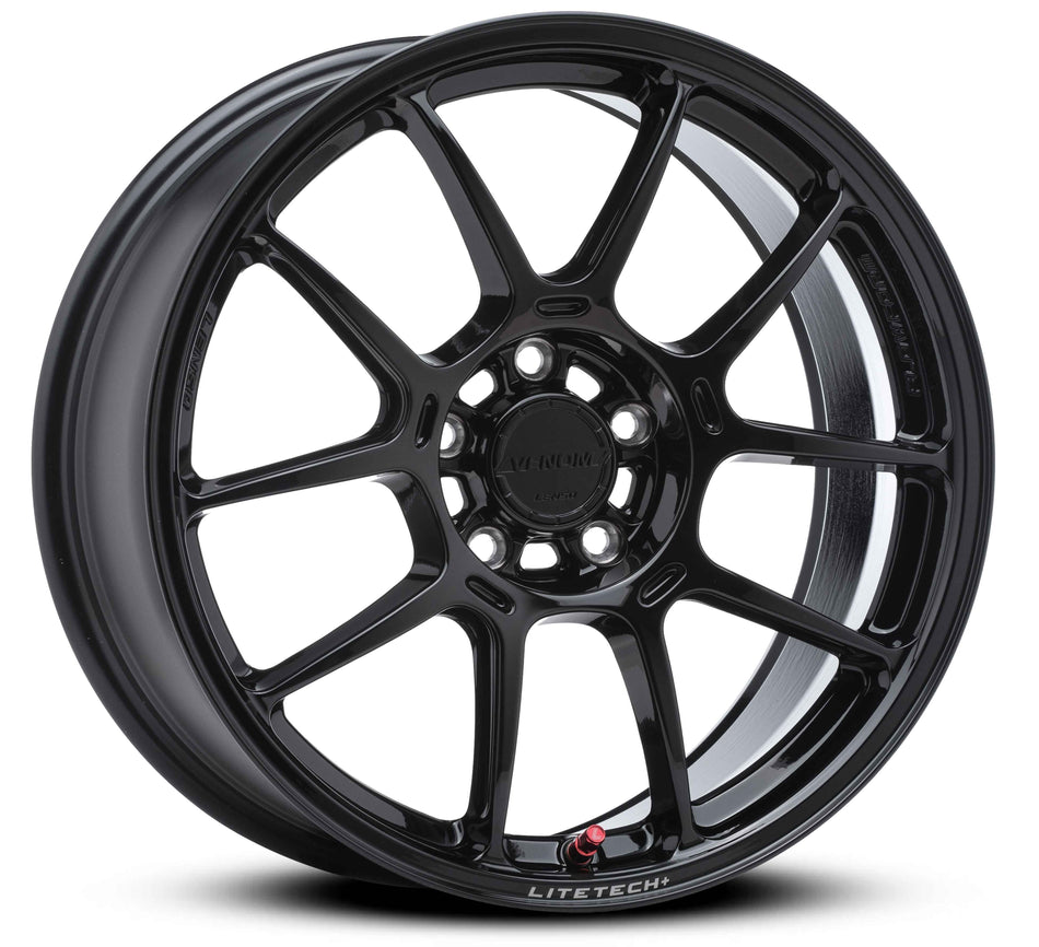 LENSO VENOM | GLOSS BLACK | 18x8.5 5x114 38