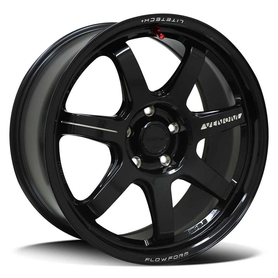 LENSO VENOM | GLOSS BLACK | 18x8.5 5x114 35