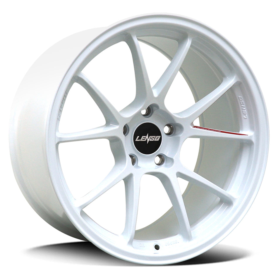 LENSO 95G | PROJECT-D | WHITE | 18x9.5 5x114 22