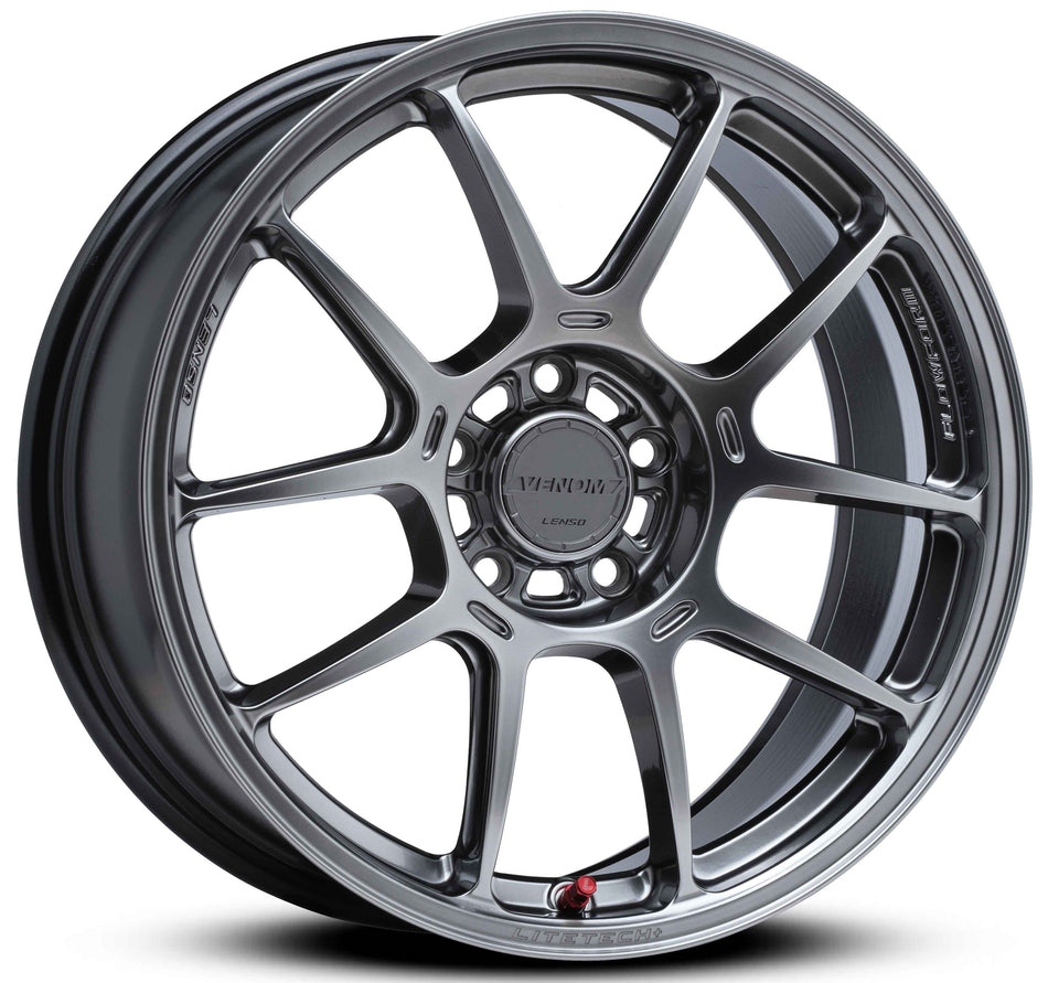 LENSO VENOM | HYPER BLACK | 18x8.5 5x112 38