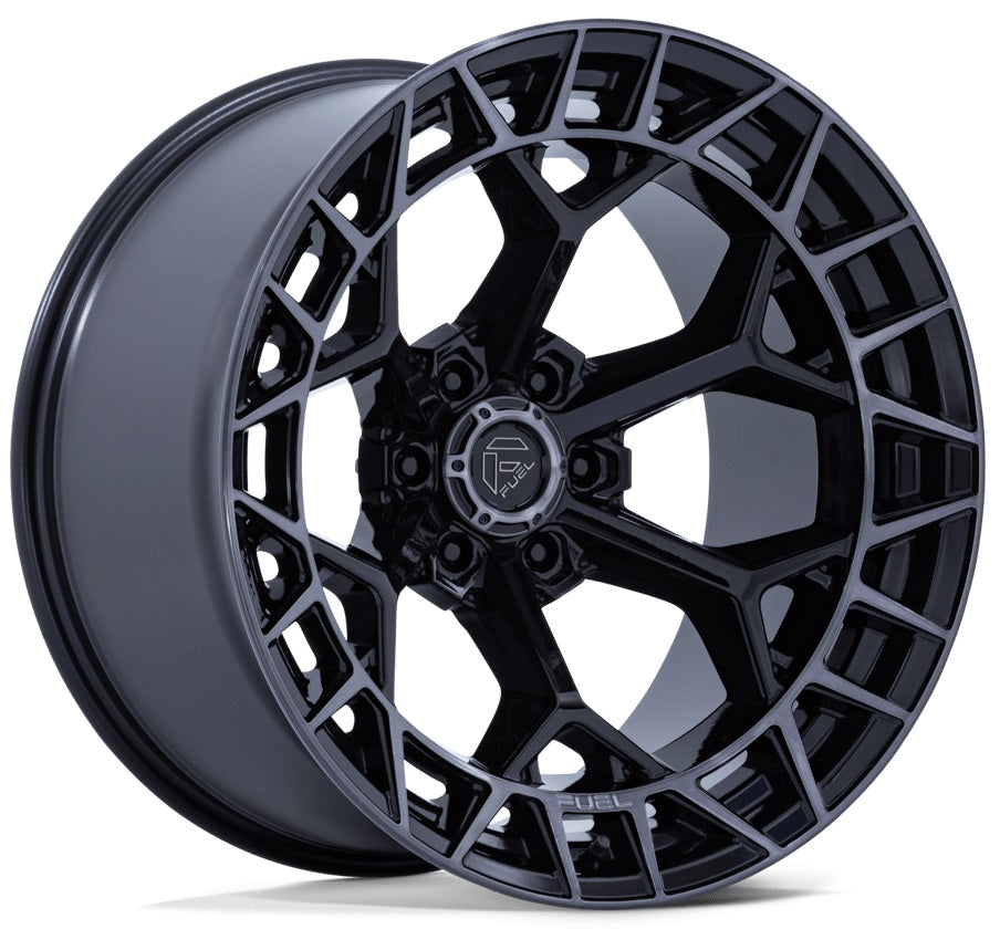 FUEL FC873 | CHARGER | GLOSS BLACK DARK TINT | 22x9.5 6x139 18