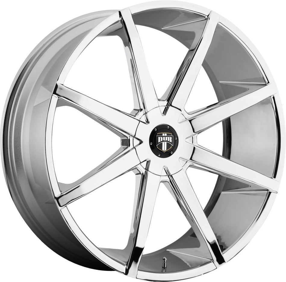 DUB S201 | CHROME | 20x8.5 6x120 35