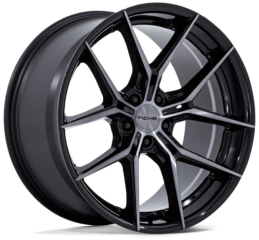 NICHE MC279 | GLOSS BLACK DARK TINT | 19x8.5 5x112 42