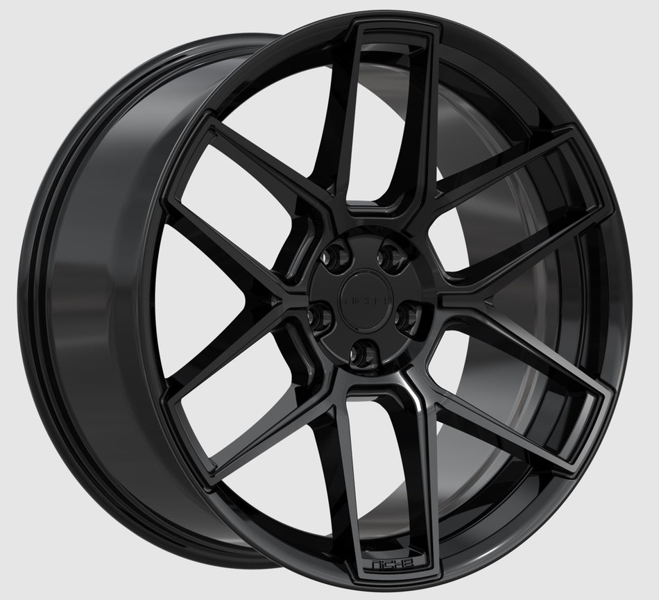 NICHE NC281 | GLOSS BLACK | 22x9.5 5x114 38