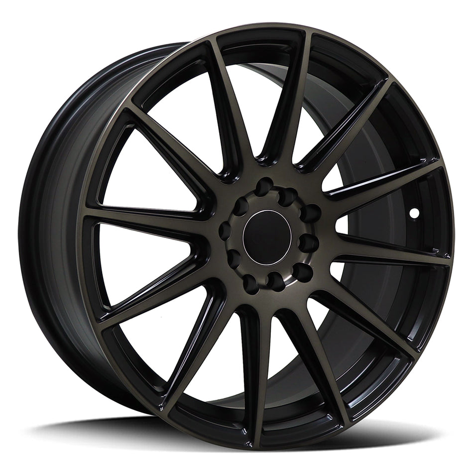 DTM 1998 | SATIN BLACK DARK TINT | 17x7.5 4x100 38