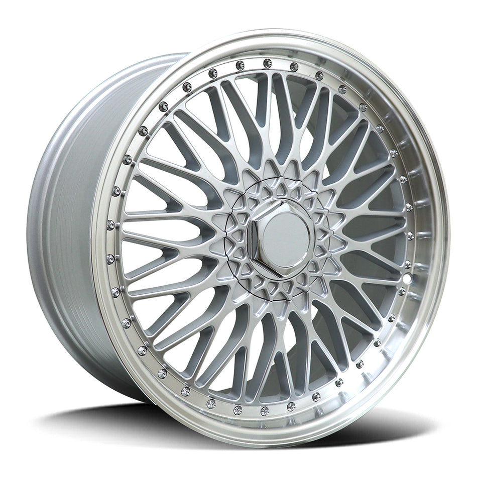 DIEZEL F031 | SILVER MACHINED LIP | 18x8.5 5x100 35