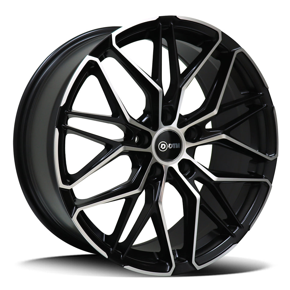 DTM IGGY | SATIN BLACK POLISH FACE | 18x8 5x112 42