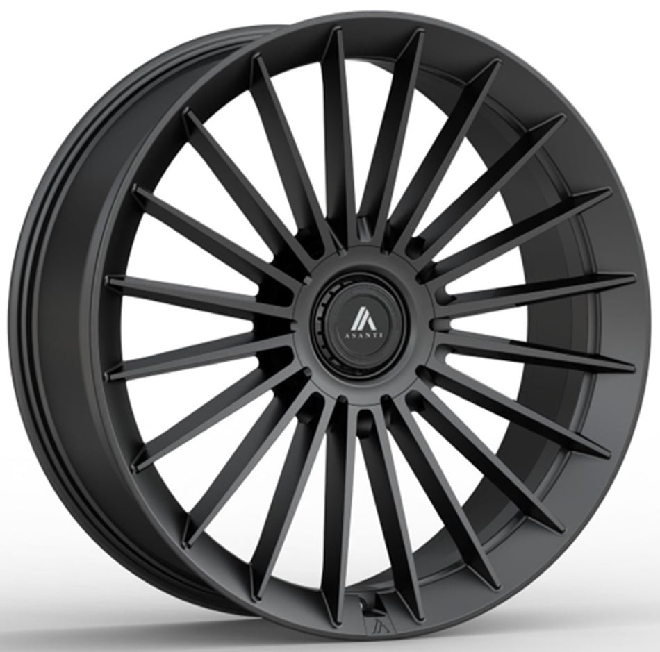 ASANTI AB048 | MATTE BLACK | 22x10.5 5x112 38