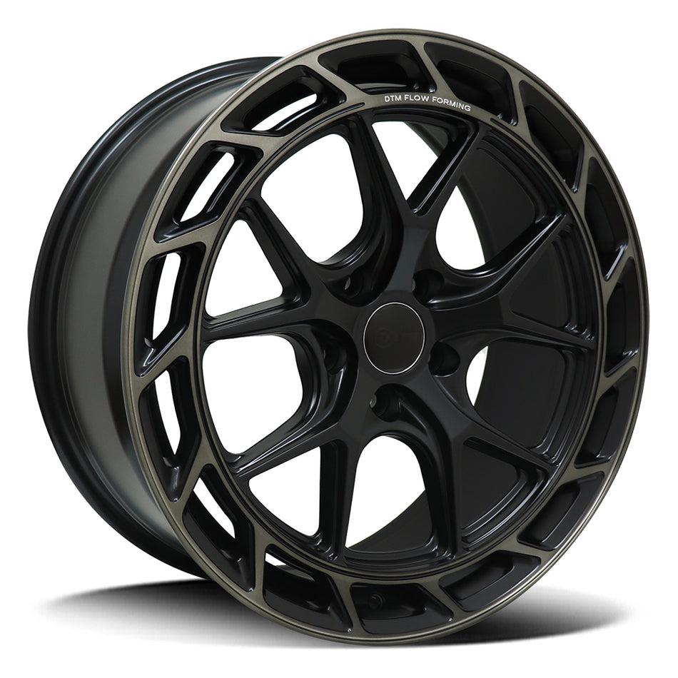 DTM JUDGE | SATIN BLACK DARK TINT LIP | 19x8.5 5x120 40