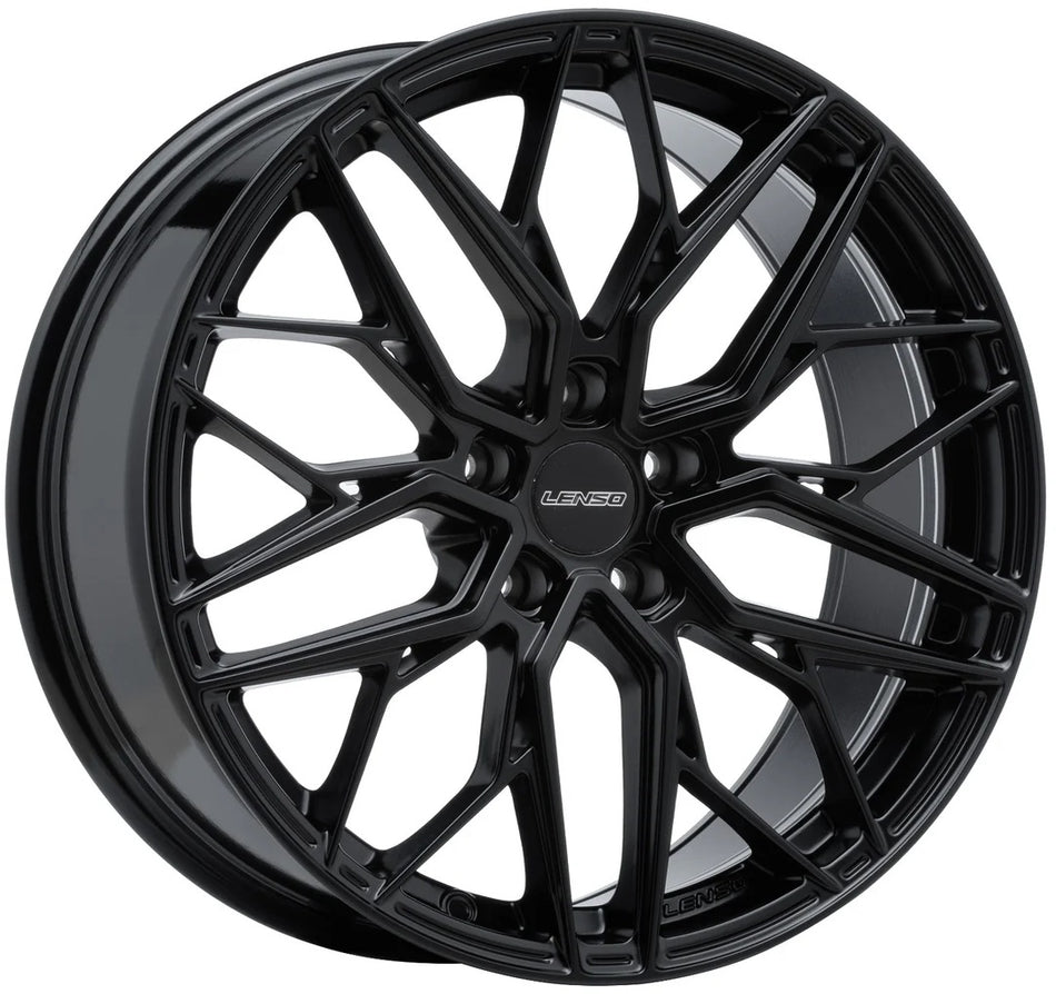 LENSO JAGER-VENTUS | GLOSS BLACK | 18x8.5 6x130 40