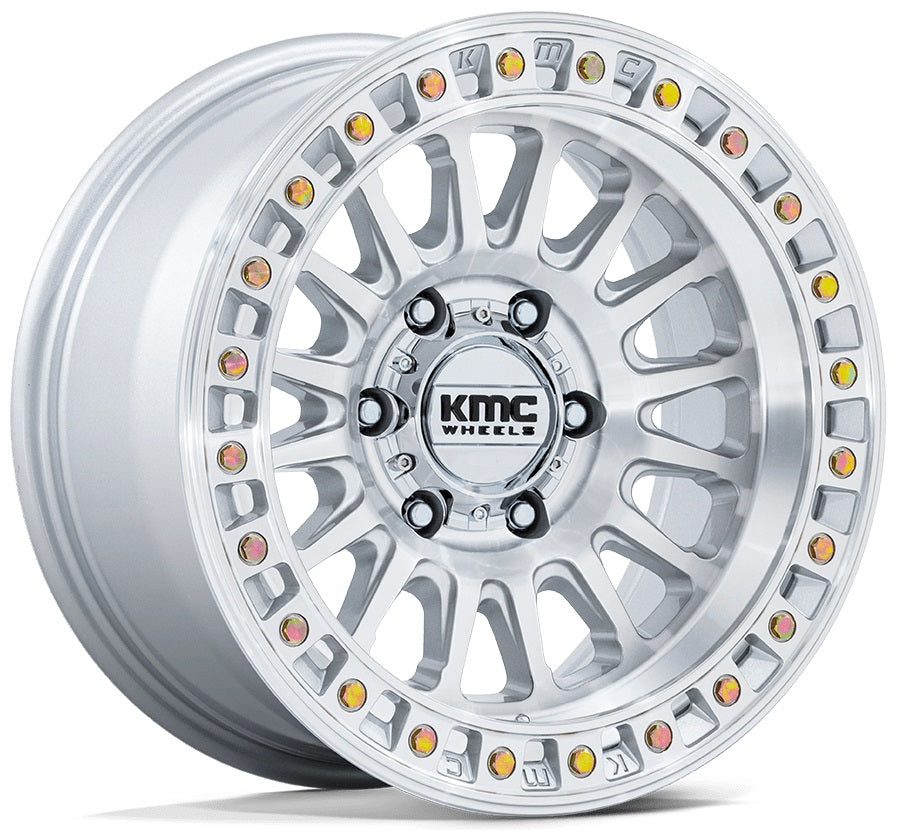 KMC KM552 | IMS | GLOSS SILVER MACHINED | 20x9 6x139 18