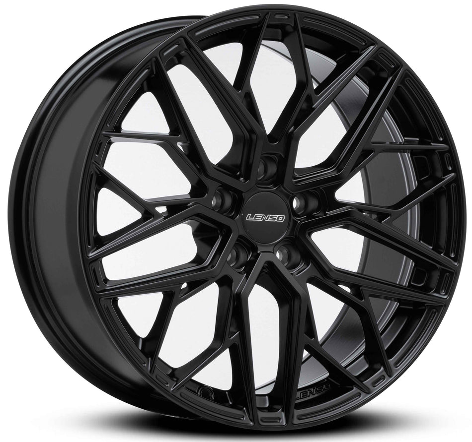 LENSO JAGER-VENTUS | SATIN BLACK | 17x7 5x100 35