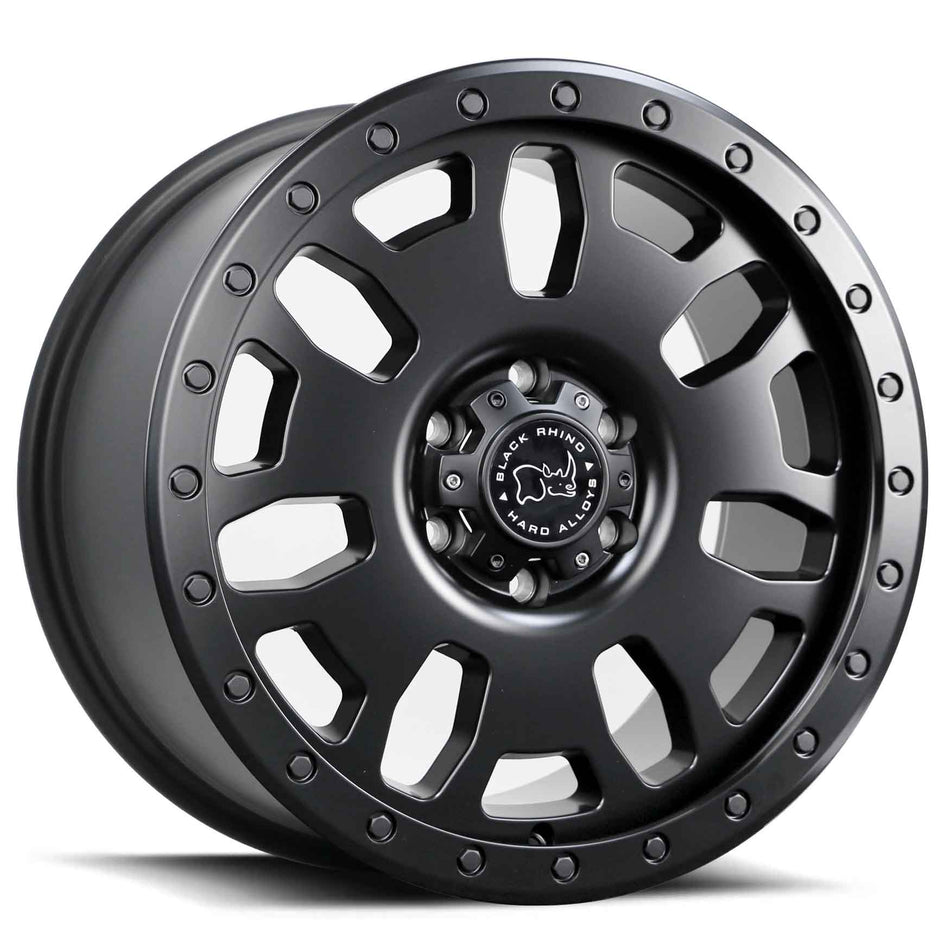 BLACK RHINO BLOCK 20X9 40 6/139.7 Matt Black