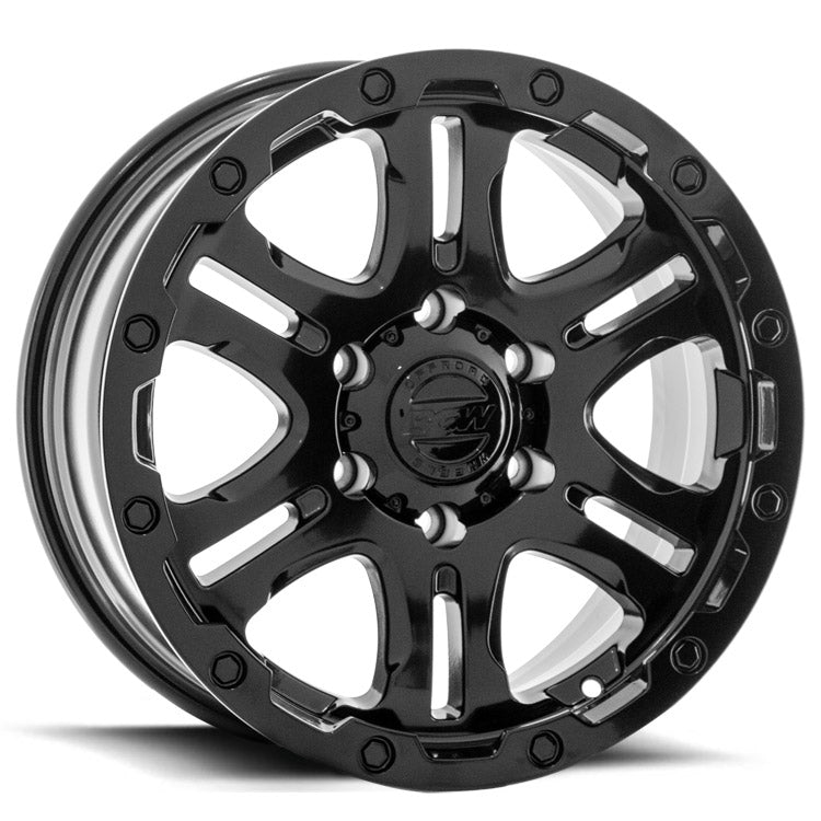 BGW CONQUEST 20X9 12 6/139.7 Gloss Black