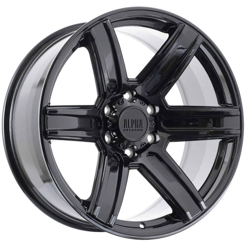 Surge Gloss Black 20X9 10P 6x139