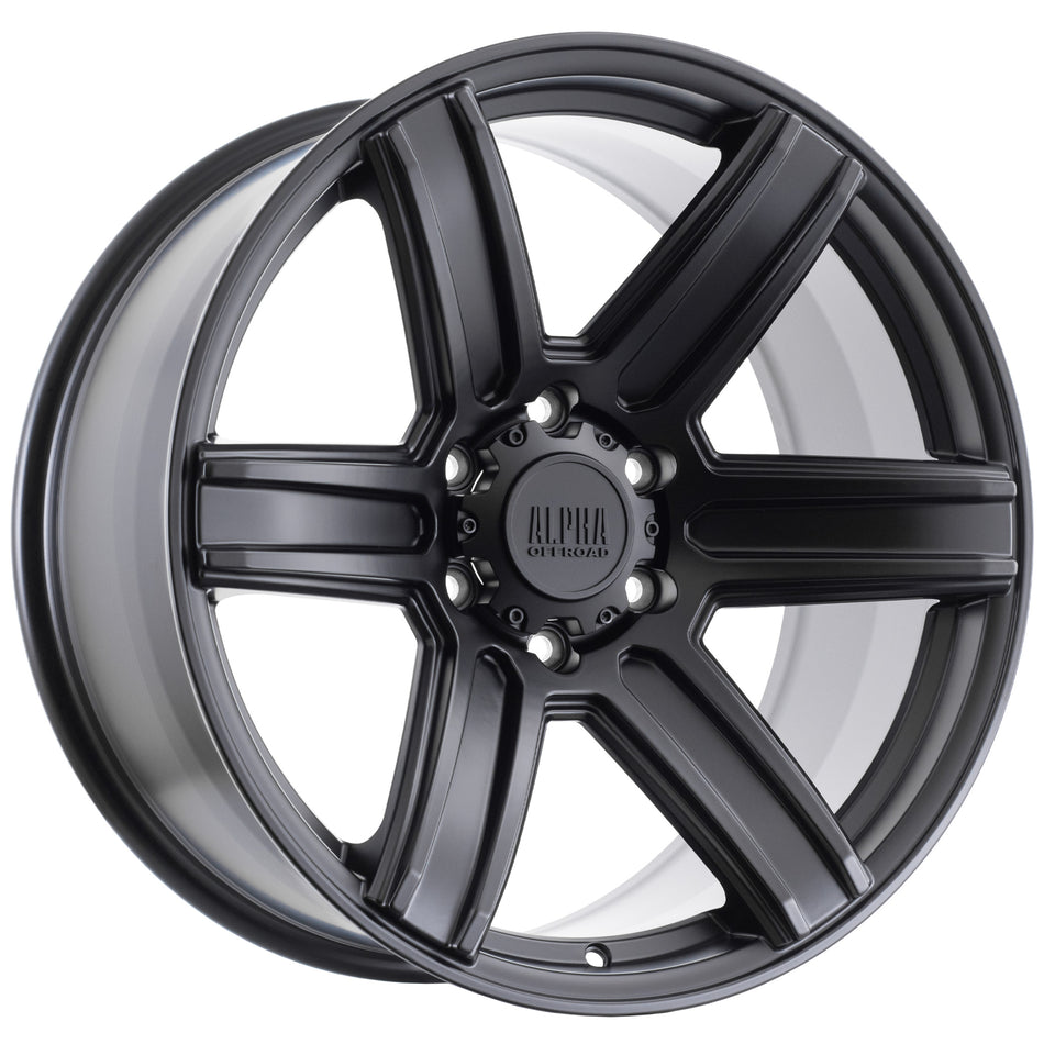 Surge Matt Black 20X9 10P 6x139