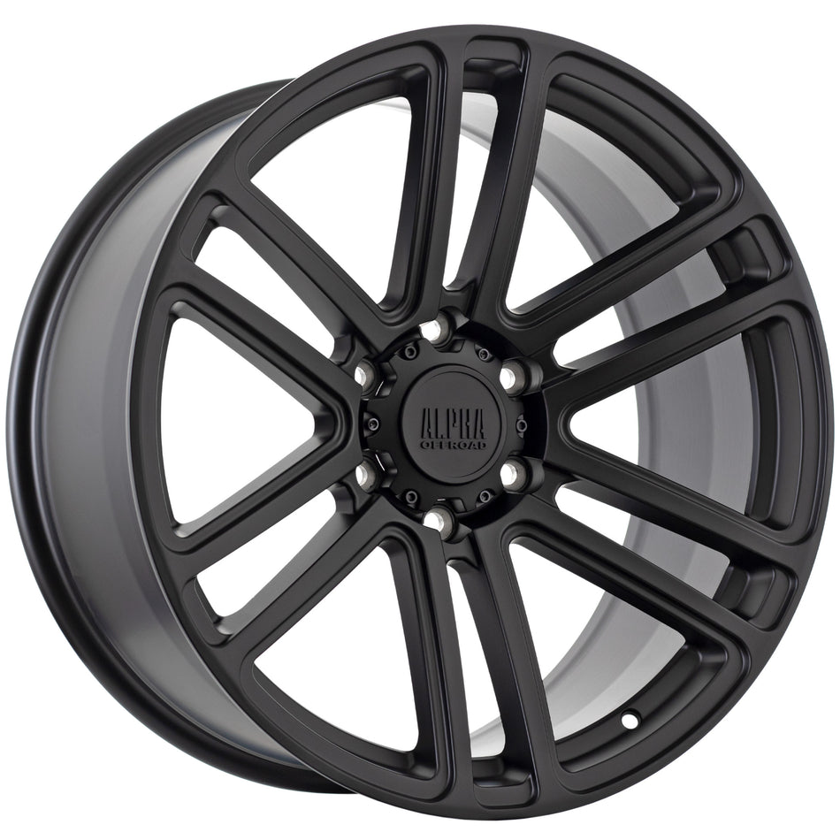 Barricade Matt Black 20X9 10P 6x139