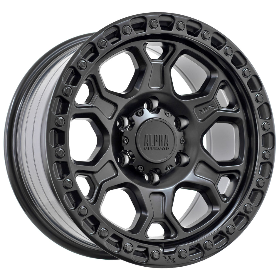 Enduro Matt Black 17X9 15P 6x139