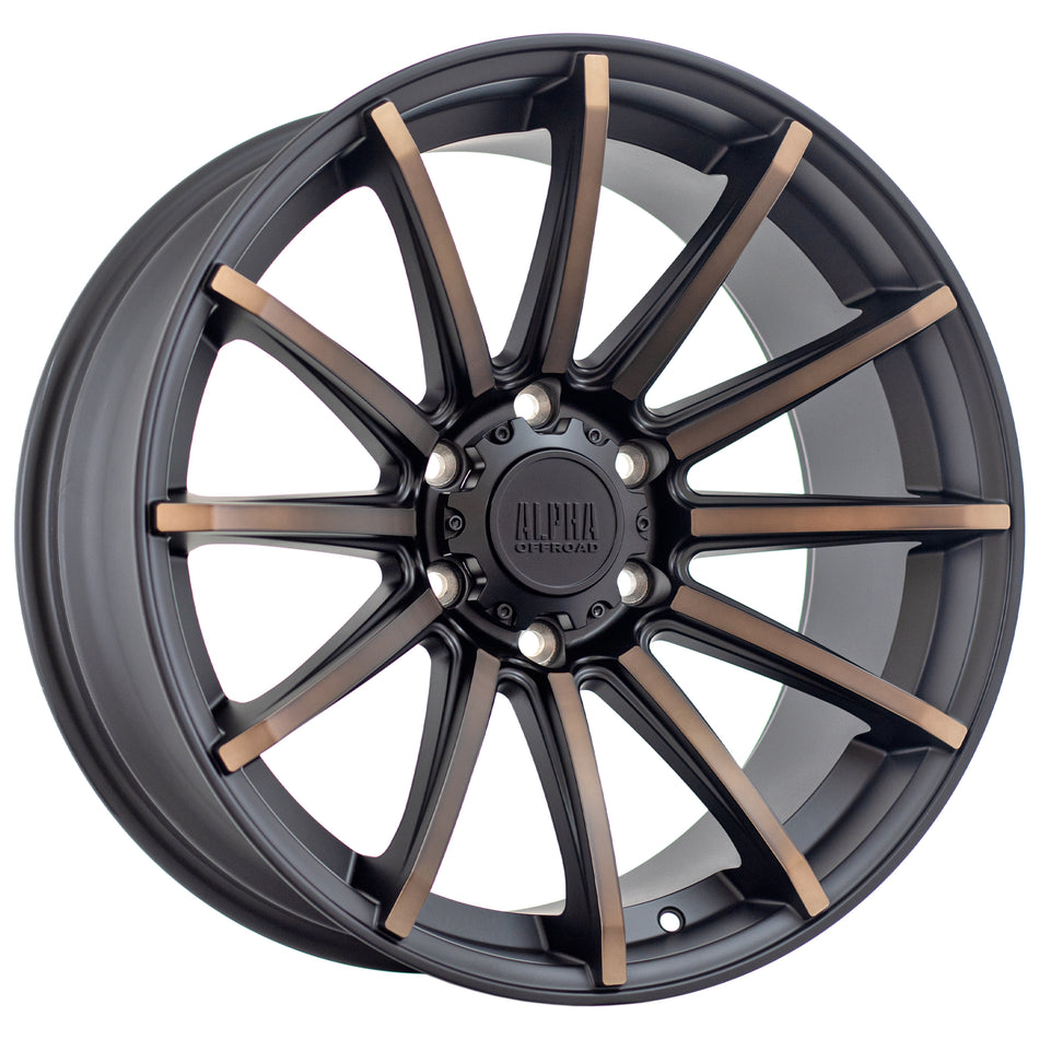 Machete Matt Black Dark Bronze Tint 20X9 30P 6x114