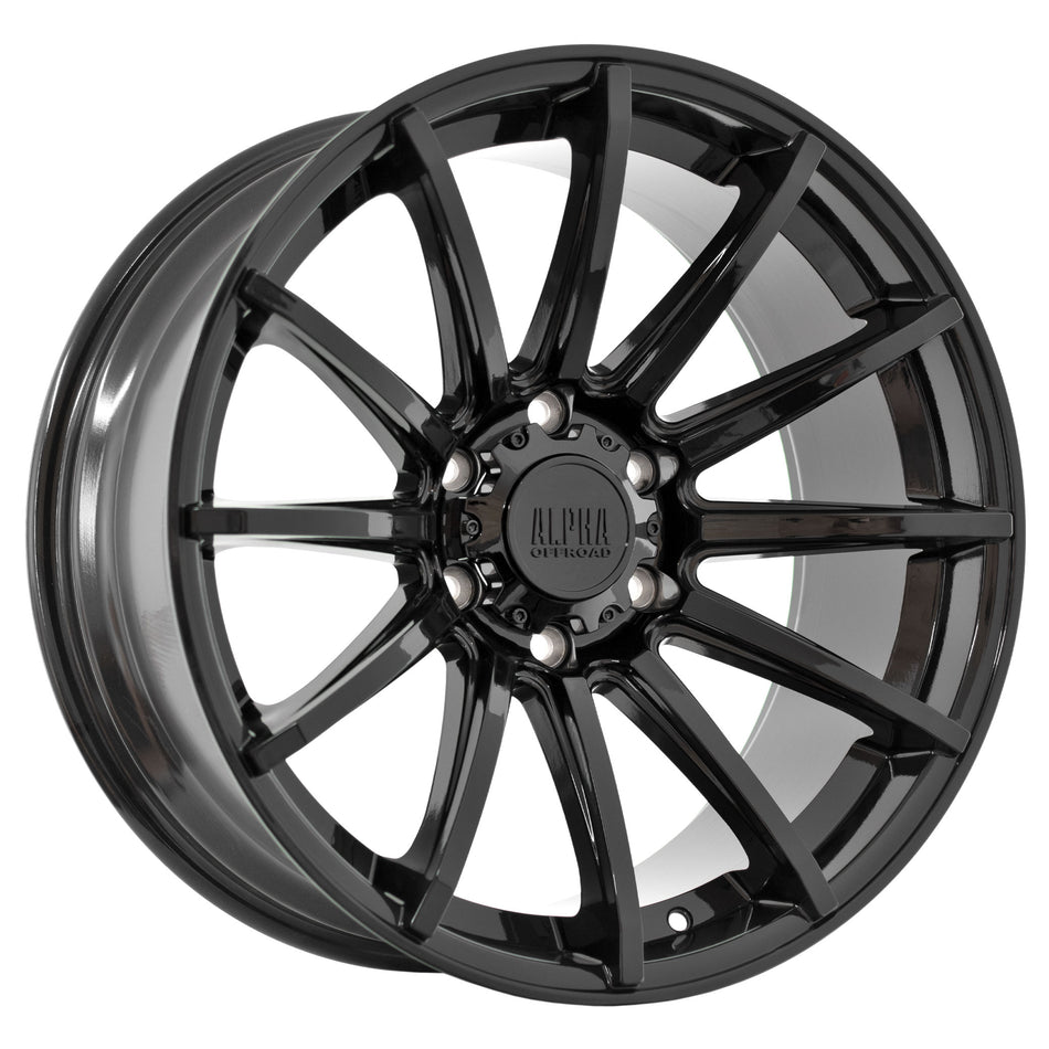 Machete-Gloss Black 20X9.0 40 6x139