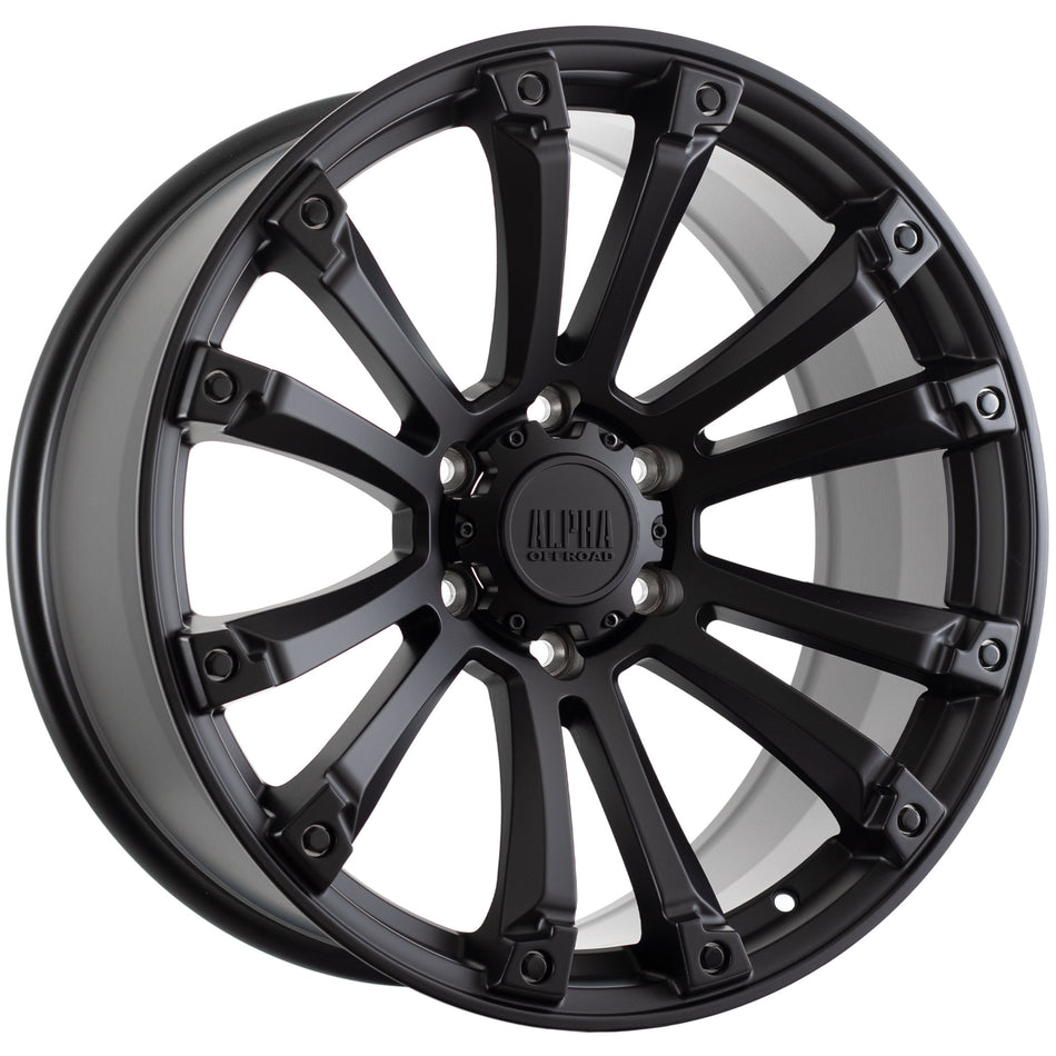 Maverick Matt Black 20X9 30P 6x130