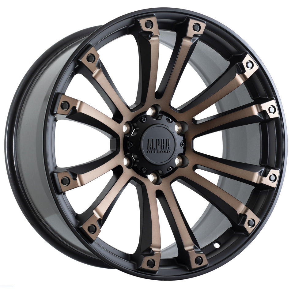 Maverick Matt Black Dark Bronze Tint 20X9 10P 6x114