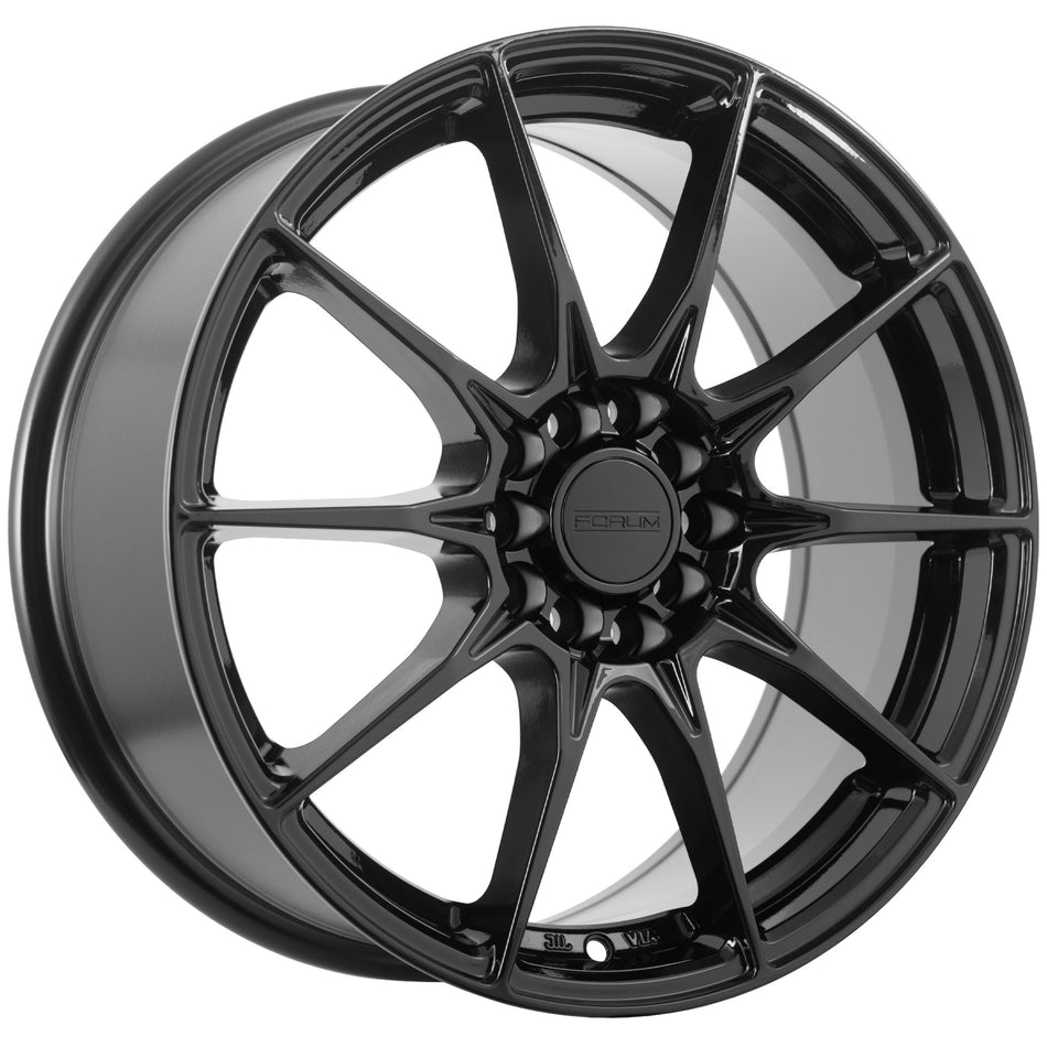 Monza Gloss Black 17X7.5 42P 5x100 5x114