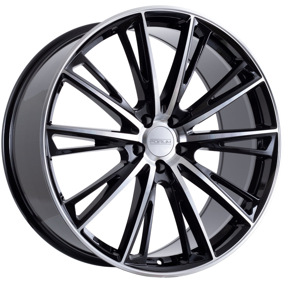 Octane Gloss Black Machine Face 22X9.5 40P 5x114