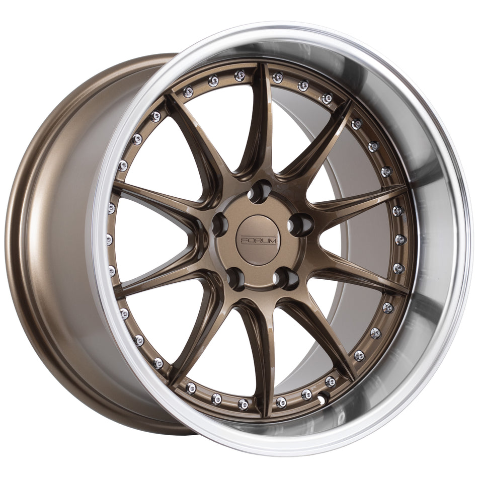 Suzuka Bronze Polished Lip 18X10.5 22P 5x114