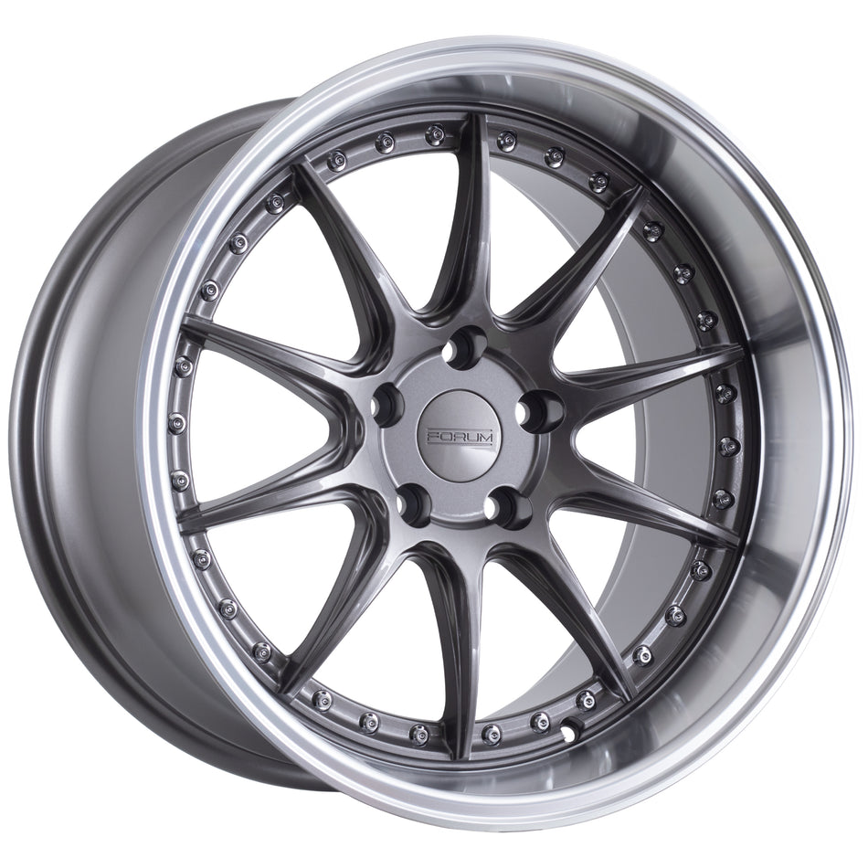 Suzuka Gunmetal Polished Lip 18X9.5 15P 5x114