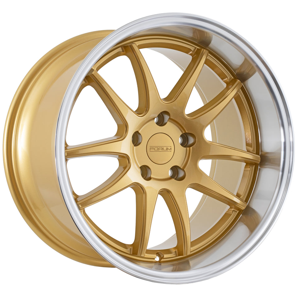 Zeus Gold Polished Lip 18X8.5 30P 5x114