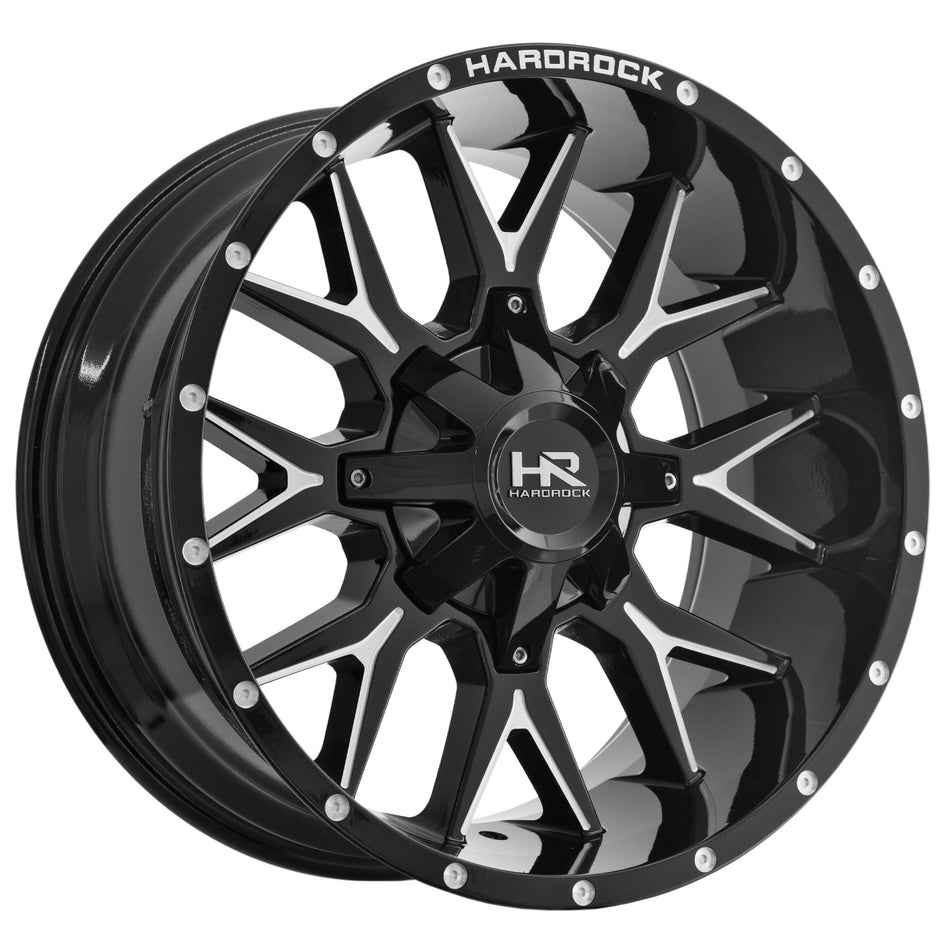 Affliction-Gloss Black Milled 24X14.0 -76 6x135 6x139