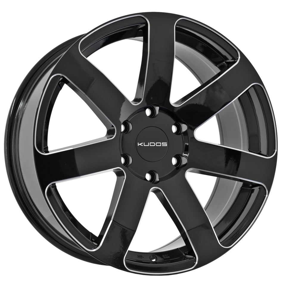 Detroit-Gloss Black Milling 20X9 40 6x139