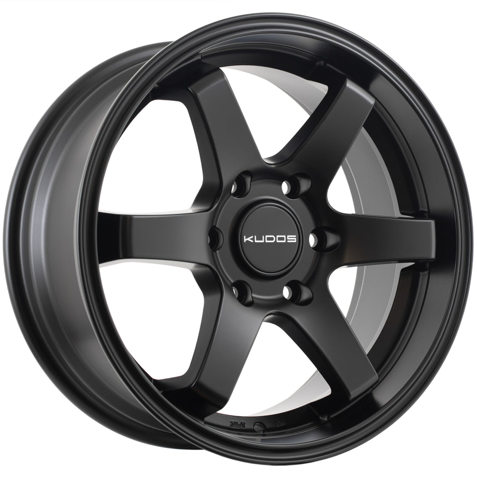 Zurich Matt Black 18X8 30P 6x139