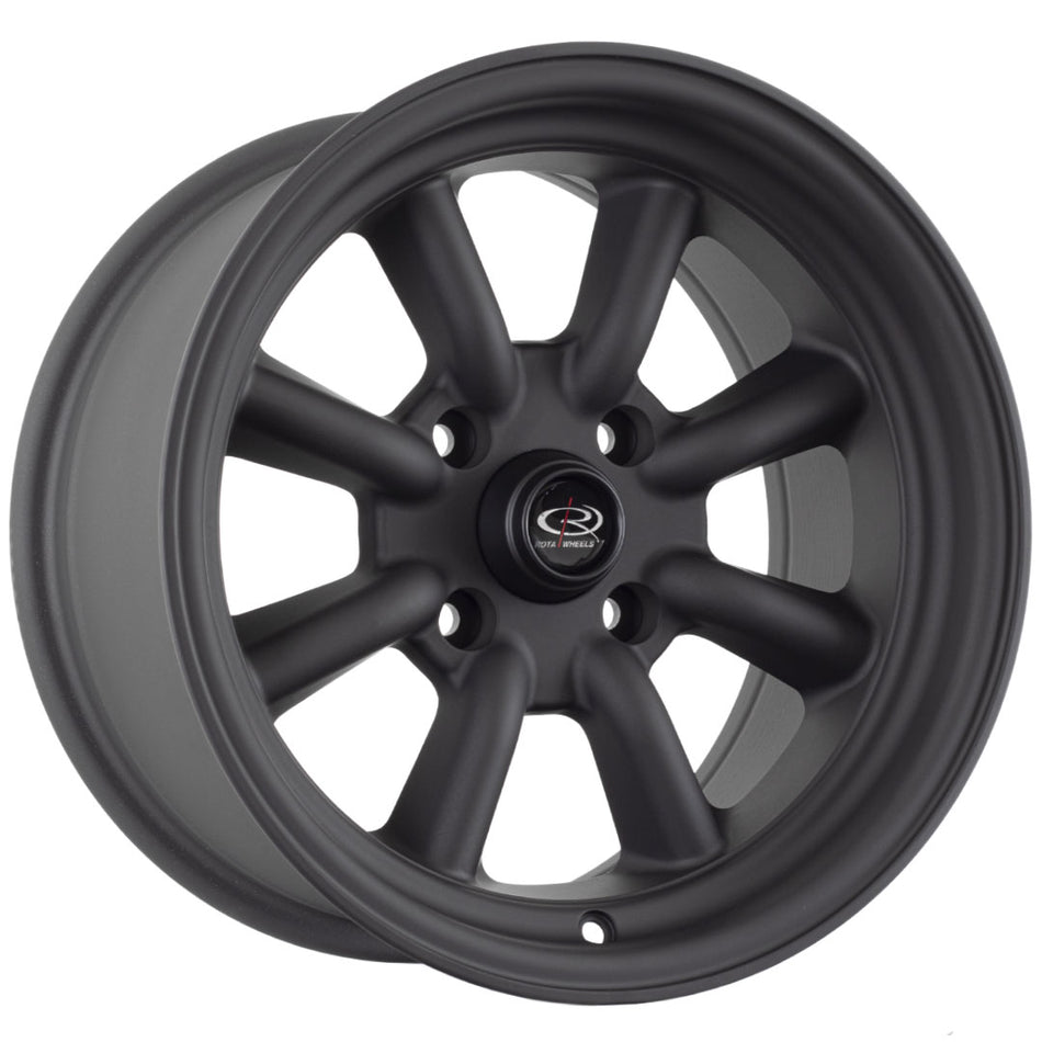 RKR Matt Black 15X8 10P 4x100