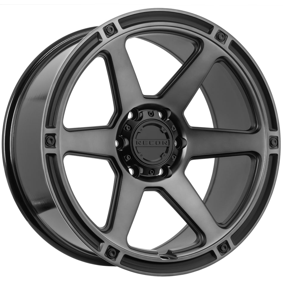 Armour Matt Black Dark Grey Tint 20X9 35P 6x139