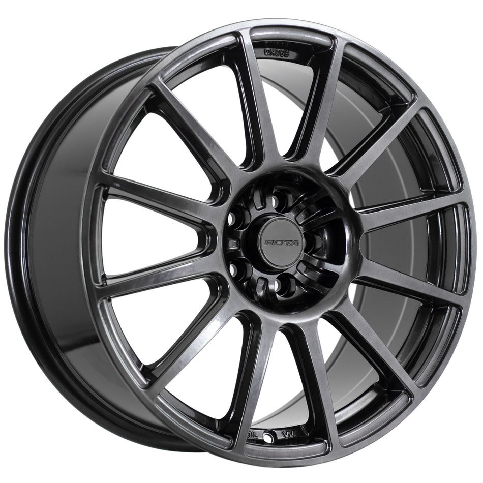 Gravel Hyper Black 18X8.5 44P 5x100