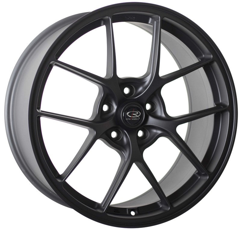 KBF Flat Black 19X8.5 44P 5x114