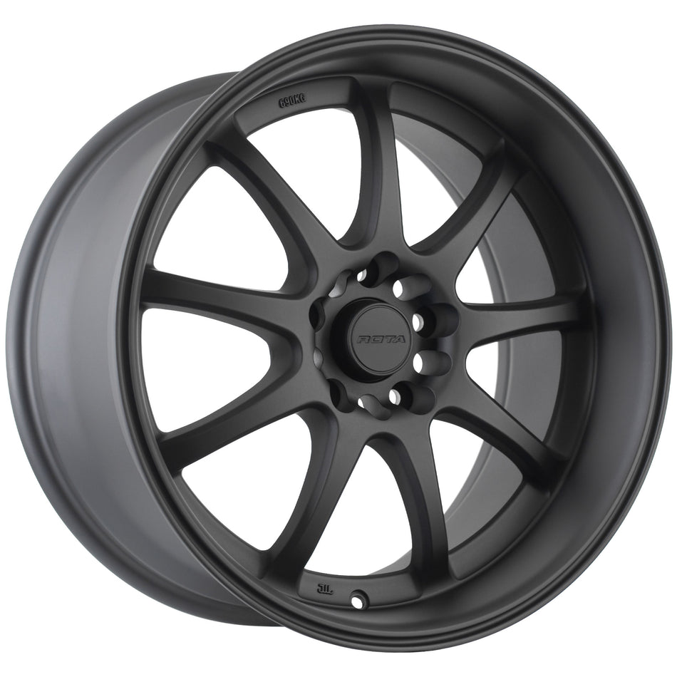 P1R Matt Black 18X9.5 30P 5x114