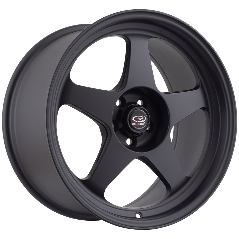 Slipstream Flat Black 18X9.5 18P 5x114