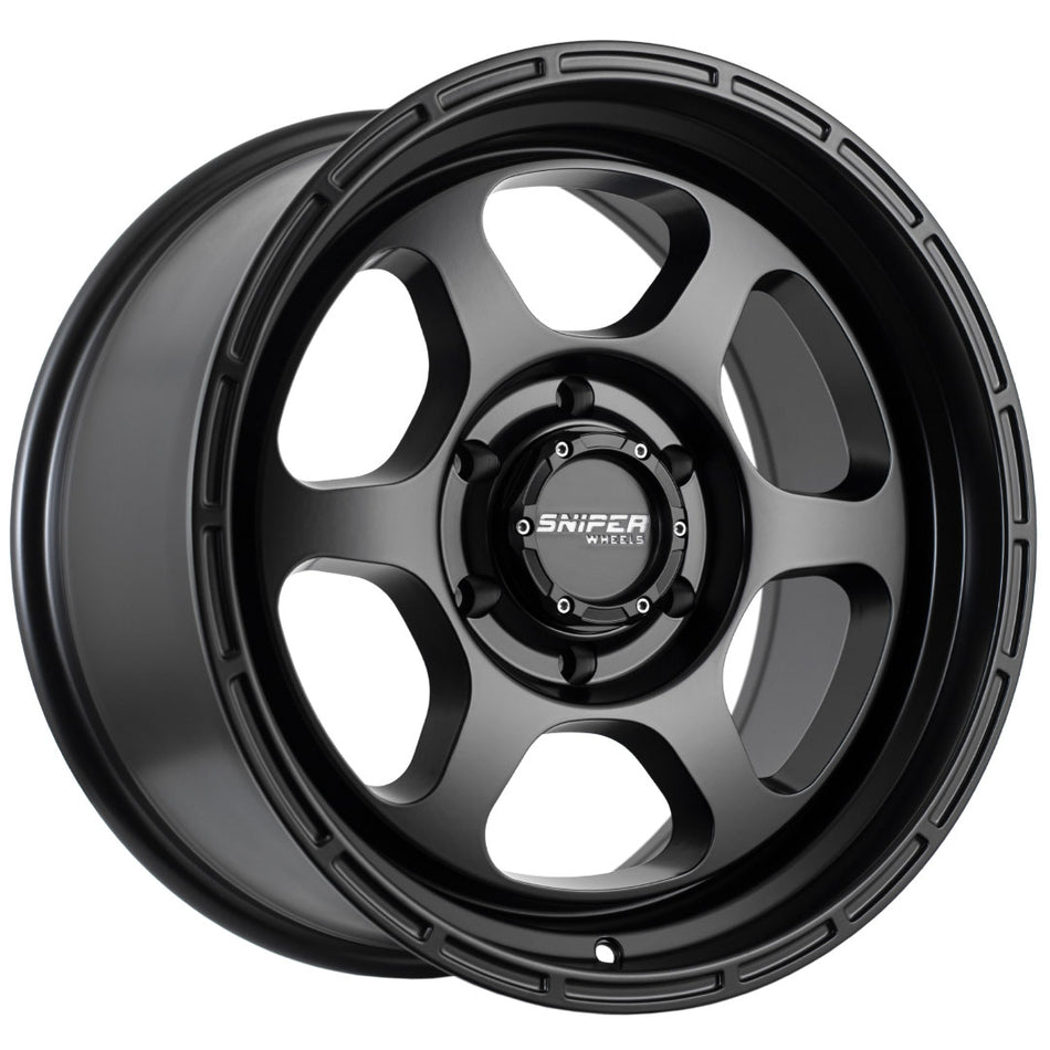 Frontline Matt Black 18X9 20P 5x150