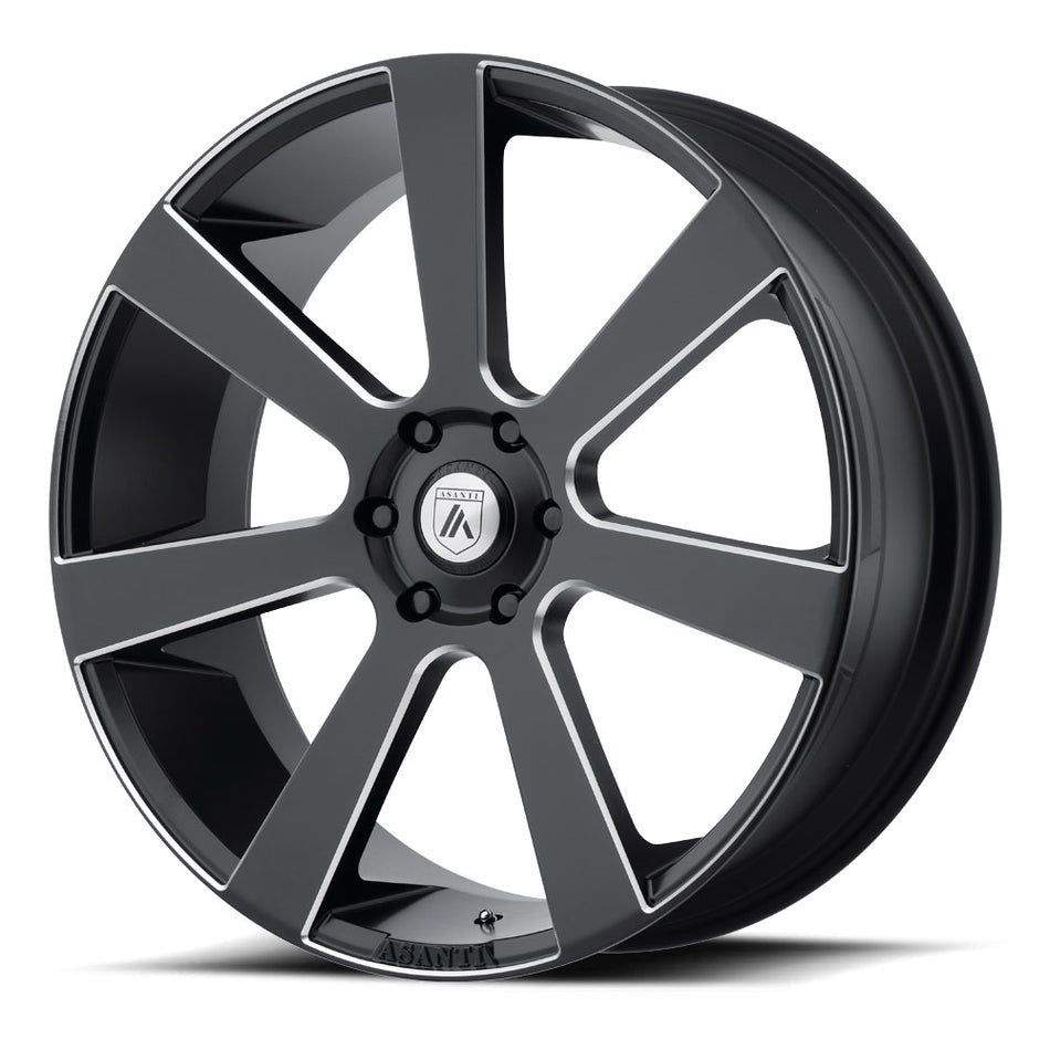 ASANTI ABL-15 | APOLLO | SATIN BLACK MILLED | 22x9 6x139 15